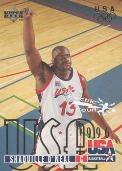 1995-96 Upper Deck - Electric Court #321 Shaquille O'Neal Front