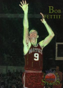 1996-97 Topps Stars - Finest #135 Bob Pettit Front