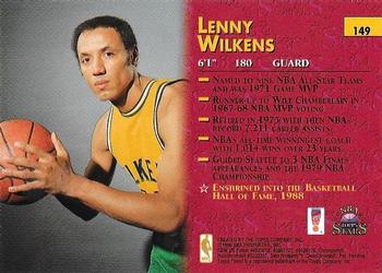 1996-97 Topps Stars - Finest #149 Lenny Wilkens Back