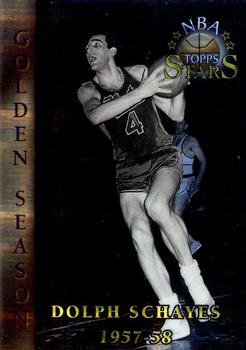 1996-97 Topps Stars - Finest Atomic Refractors #91 Dolph Schayes Front