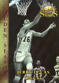 1996-97 Topps Stars - Finest Refractors #75 Jerry Lucas Front