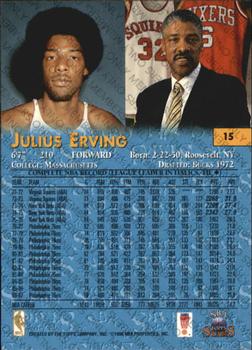 1996-97 Topps Stars - Members Only #15 Julius Erving Back