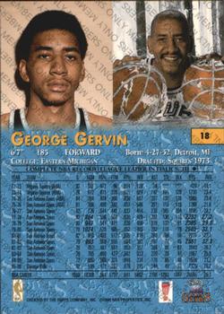 1996-97 Topps Stars - Members Only #18 George Gervin Back