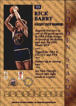 1996-97 Topps Stars - Members Only #55 Rick Barry Back