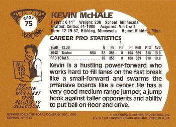 1996-97 Topps Stars - Reprints #29 Kevin McHale Back