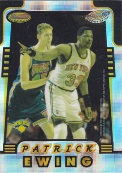 1996-97 Bowman's Best - Honor Roll Atomic Refractors #HR3 Patrick Ewing / Karl Malone Front