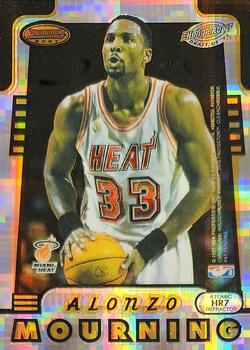 1996-97 Bowman's Best - Honor Roll Atomic Refractors #HR7 Shaquille O'Neal / Alonzo Mourning Back