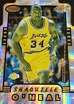 1996-97 Bowman's Best - Honor Roll Atomic Refractors #HR7 Shaquille O'Neal / Alonzo Mourning Front