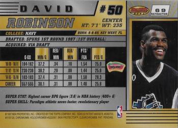 1996-97 Bowman's Best - Refractors #69 David Robinson Back
