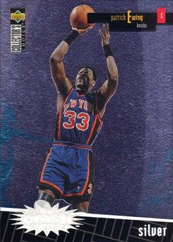 1996-97 Collector's Choice - You Crash the Game Scoring Silver Exchange (Series One) #R18 Patrick Ewing Front