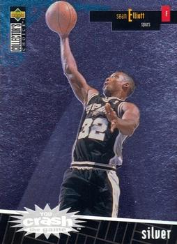 1996-97 Collector's Choice - You Crash the Game Scoring Silver Exchange (Series One) #R24 Sean Elliott Front