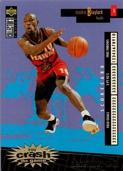 1996-97 Collector's Choice - You Crash the Game Scoring Gold (Series One) #C1 Mookie Blaylock Front