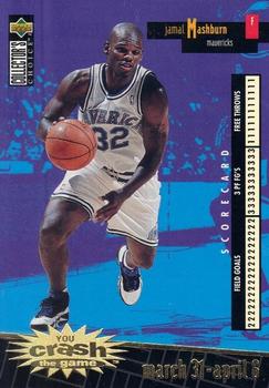 1996-97 Collector's Choice - You Crash the Game Scoring Gold (Series Two) #C6 Jamal Mashburn Front
