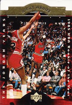 1996-97 Collector's Choice - A Cut Above: The Jordan Years #CA1 Michael Jordan Front