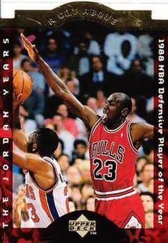 1996-97 Upper Deck A Cut Above: The Jordan Years 3x5 #CA4 Michael Jordan Front