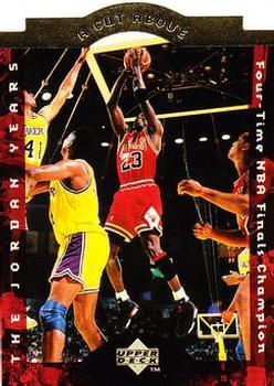 1996-97 Upper Deck A Cut Above: The Jordan Years 3x5 #CA8 Michael Jordan Front