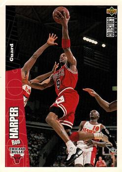 1996-97 Collector's Choice Chicago Bulls #CH2 Ron Harper Front