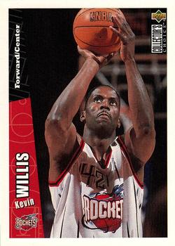 1996-97 Collector's Choice Houston Rockets #HT9 Kevin Willis Front