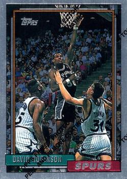 1996-97 Topps - Finest Reprints #39 David Robinson Front