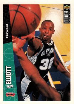 1996-97 Collector's Choice San Antonio Spurs #SA3 Sean Elliott Front