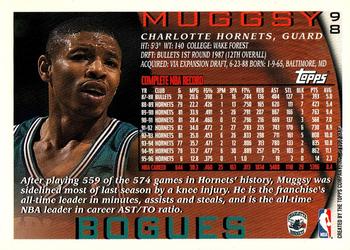 1996-97 Topps - NBA at 50 #98 Muggsy Bogues Back