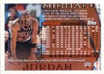 1996-97 Topps - NBA at 50 #139 Michael Jordan Back
