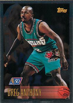 1996-97 Topps - NBA at 50 #187 Greg Anthony Front