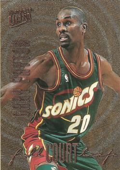 1996-97 Ultra - Full Court Trap Gold #2 Gary Payton Front