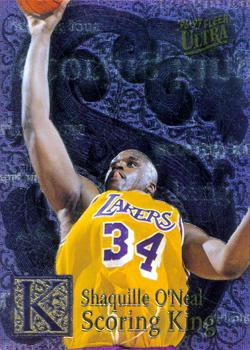 1996-97 Ultra - Scoring Kings Plus #13 Shaquille O'Neal Front