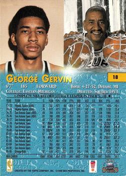 1996-97 Topps Stars #18 George Gervin Back