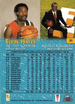 1996-97 Topps Stars #21 Elvin Hayes Back