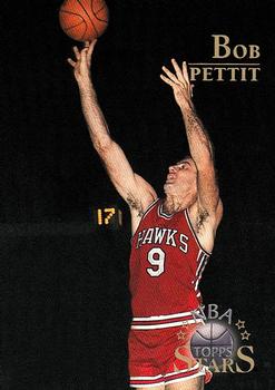 1996-97 Topps Stars #35 Bob Pettit Front