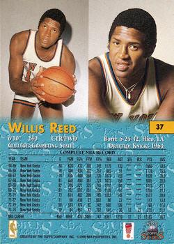 1996-97 Topps Stars #37 Willis Reed Back