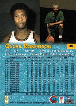 1996-97 Topps Stars #38 Oscar Robertson Back