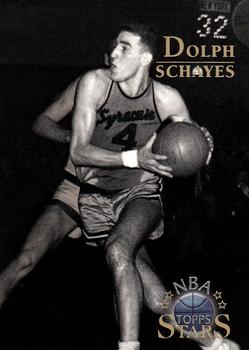 1996-97 Topps Stars #41 Dolph Schayes Front
