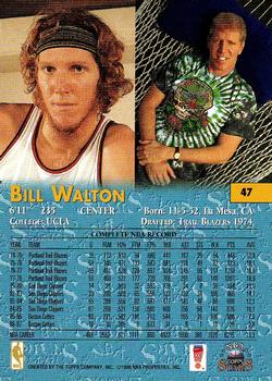 1996-97 Topps Stars #47 Bill Walton Back
