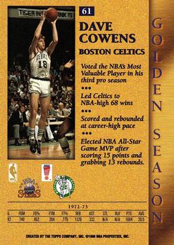 1996-97 Topps Stars #61 Dave Cowens Back