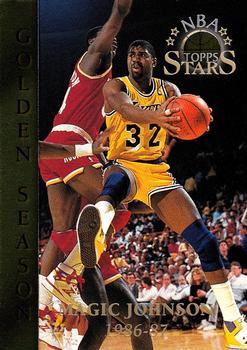 1996-97 Topps Stars #72 Magic Johnson Front