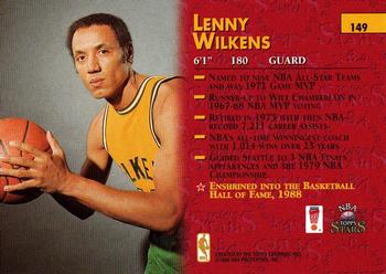 1996-97 Topps Stars #149 Lenny Wilkens Back