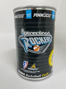 1997 Pinnacle Inside WNBA - Cans #4 Michelle Edwards Back