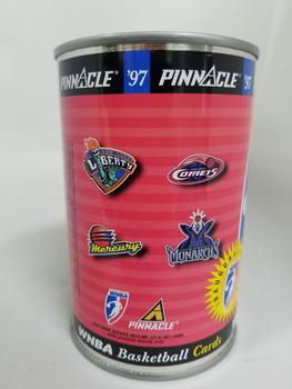 1997 Pinnacle Inside WNBA - Cans #17 WNBA League Back