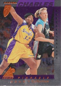 1997 Pinnacle Inside WNBA - Court Collection #22 Daedra Charles Front