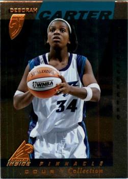 1997 Pinnacle Inside WNBA - Court Collection #54 Deborah Carter Front
