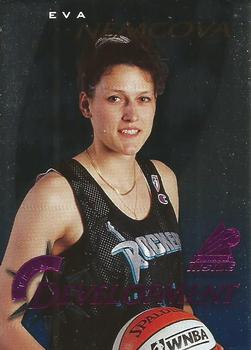 1997 Pinnacle Inside WNBA - Team Development #4 Eva Nemcova Front
