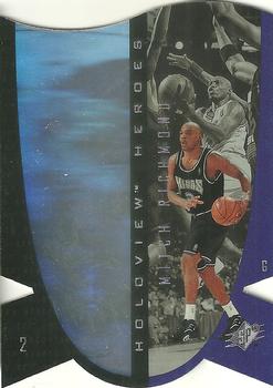 1997 SPx - Holoview Heroes #H6 Mitch Richmond Front