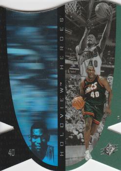 1997 SPx - Holoview Heroes #H18 Shawn Kemp Front