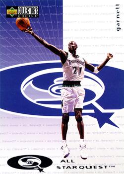 1997-98 Collector's Choice - All StarQuest #AS3 Kevin Garnett Front