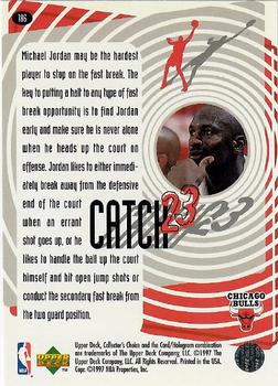 1997-98 Collector's Choice - Catch 23 3x5 #C1 Michael Jordan Back