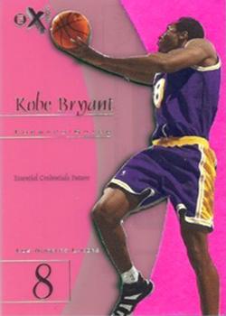1997-98 E-X2001 - Essential Credentials Future #8 Kobe Bryant Front