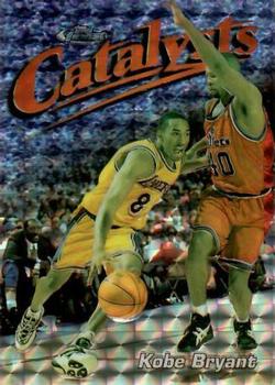 1997-98 Finest - Embossed Refractors #137 Kobe Bryant Front